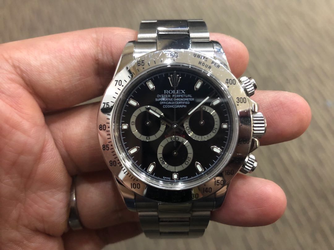 Rolex Daytona 116520 M Series Unpolished Box And RSC Service Receipt,  Luxury, Watches on Carousell