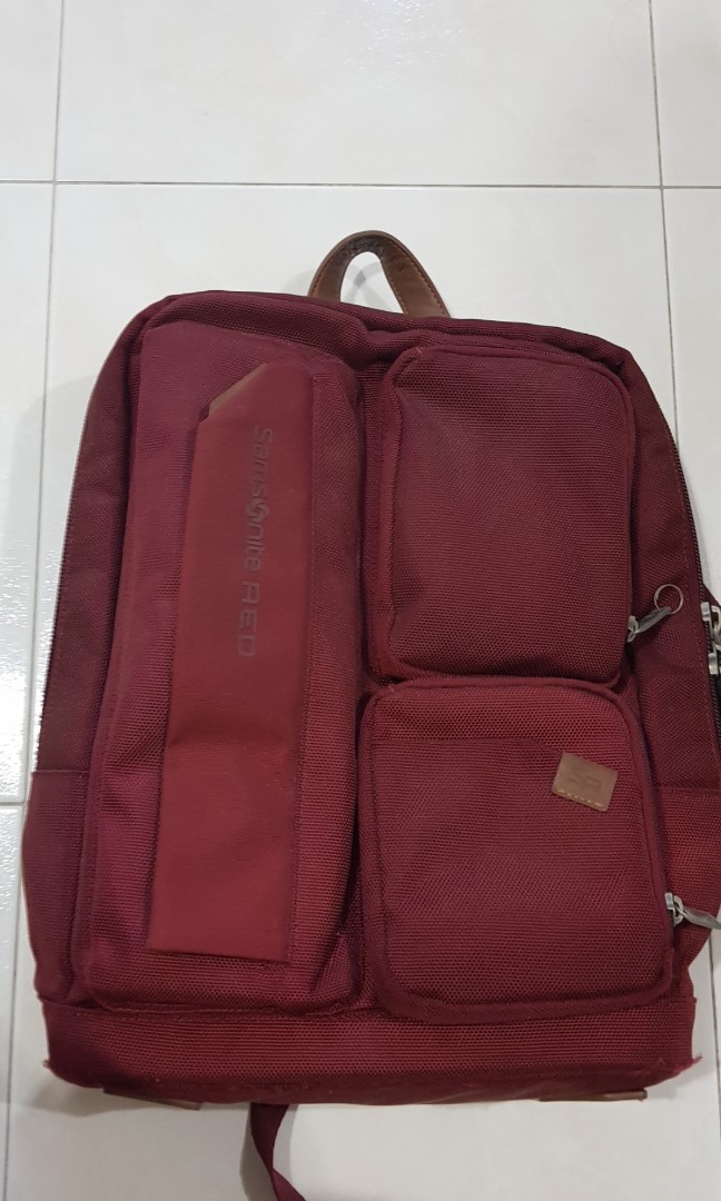 Samsonite Red Bag Pack for, Men's Fashion, Bags, Backpacks on Carousell