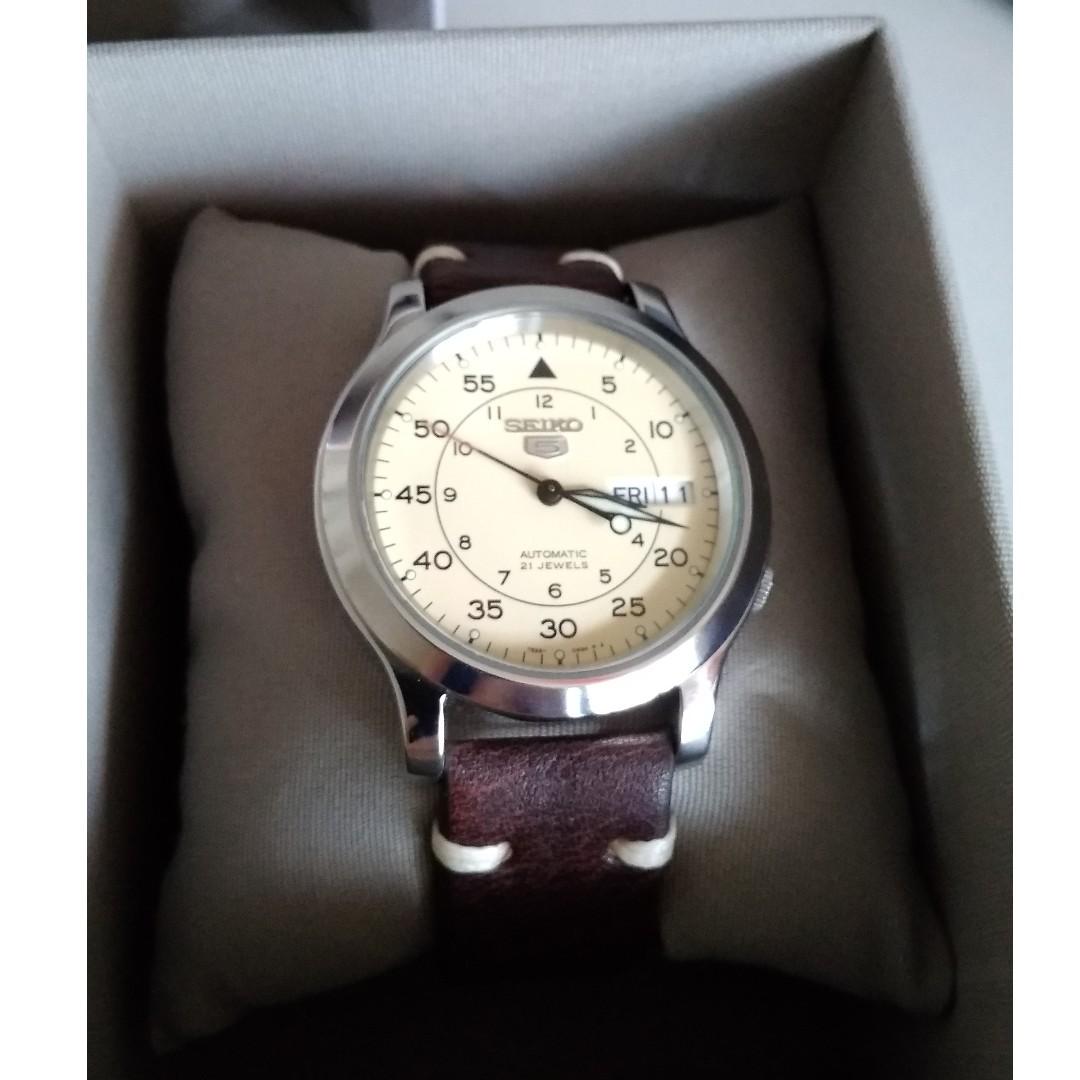 seiko beige dial