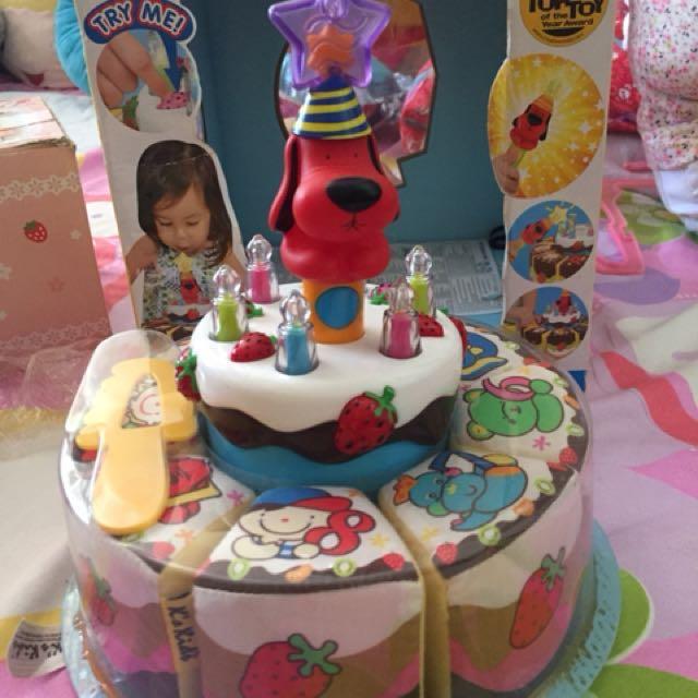 singing birthday cake toy