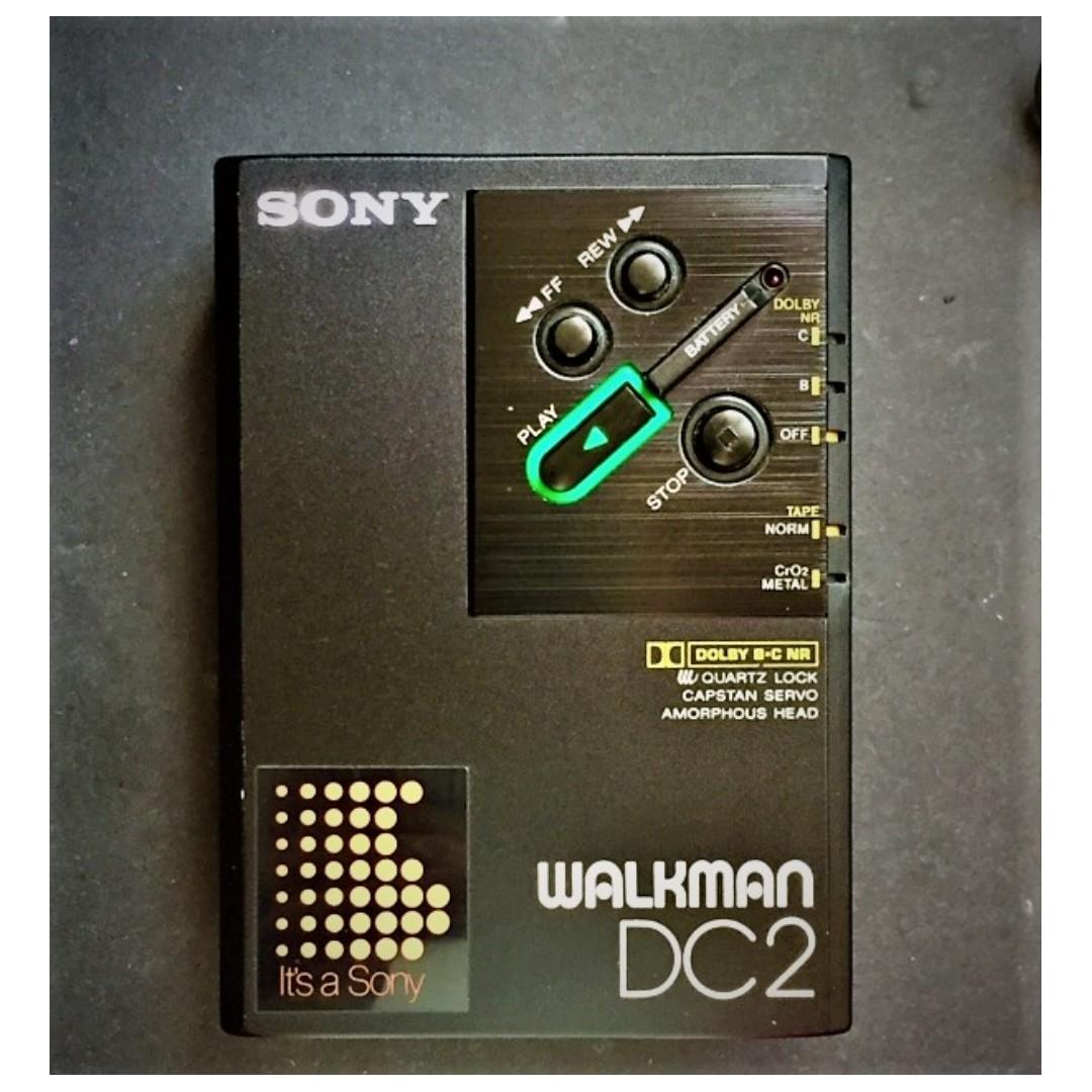 Sony WM DC 2 Highly Collectible Walkman, Audio, Portable Music 