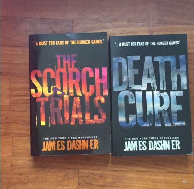 The Maze Runner 2 And 3 Book Books Stationery Fiction On Carousell