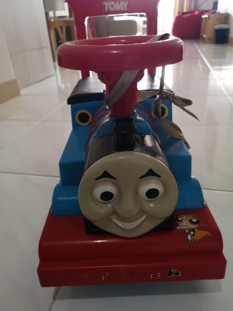 tomy ride on train