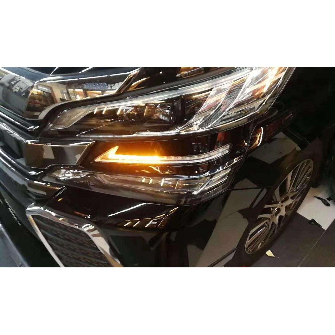 TOYOTA VELLFIRE 20162019 HEADLAMP DAYLIGHT SIGNAL WITH LED, Auto