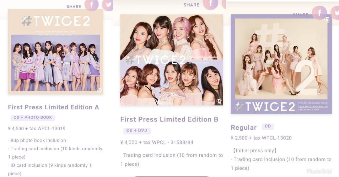 Twice 2nd Best Album #TWICE2, Hobbies  Toys, Collectibles  Memorabilia,  K-Wave on Carousell