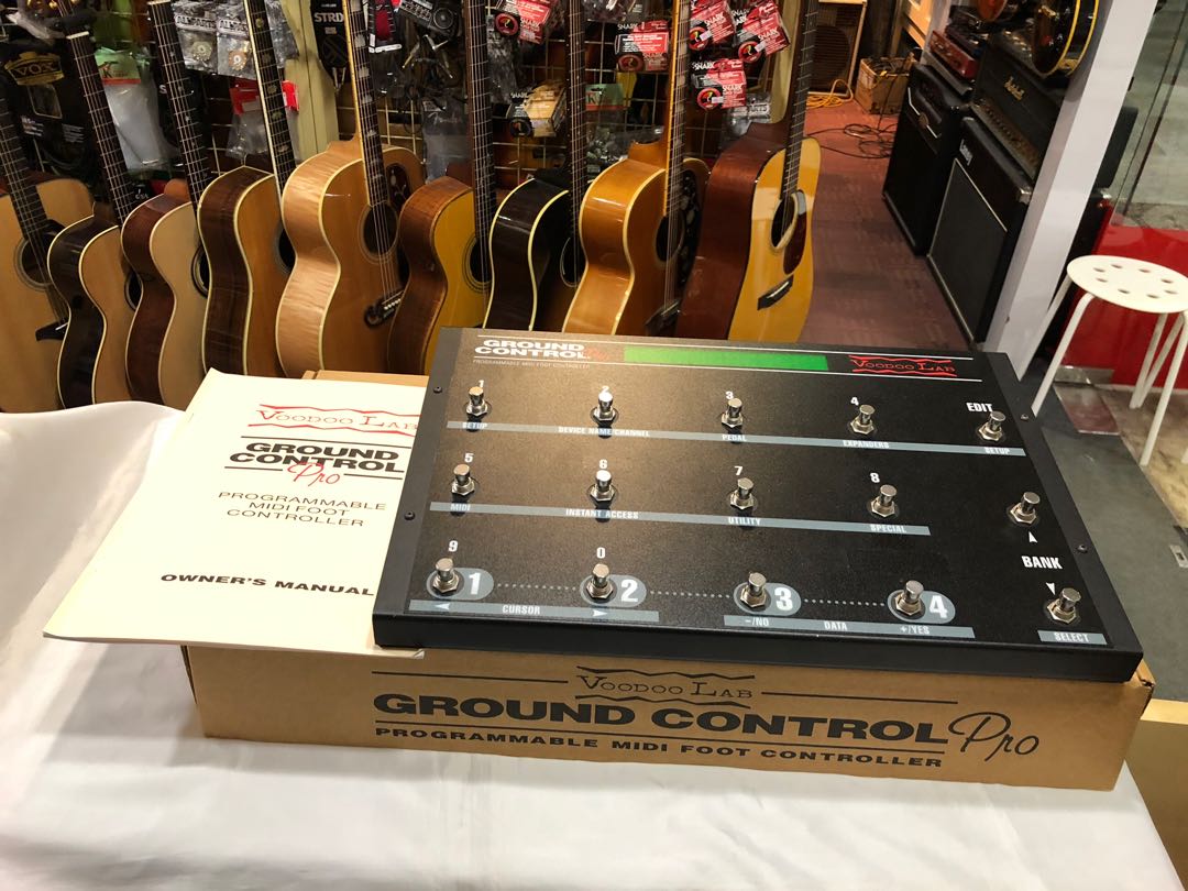 Voodoo Lab Ground Control Pro Programmable Midi Foot Controller