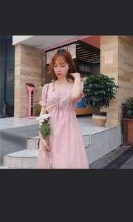 Brand new pink dress with tag