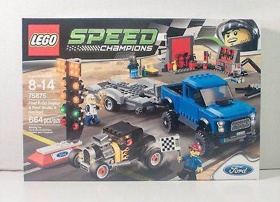 75875 75875 LEGO Speed Champions Ford F-150 Raptor & Hotrod, Hobbies & Toys ...