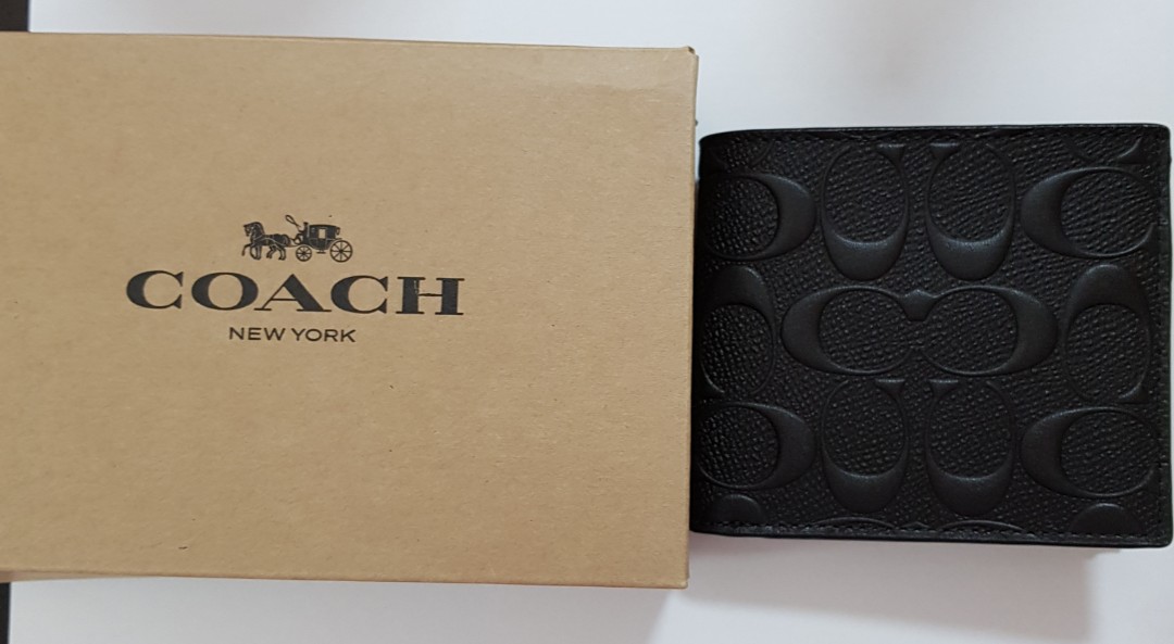 coach wallet box