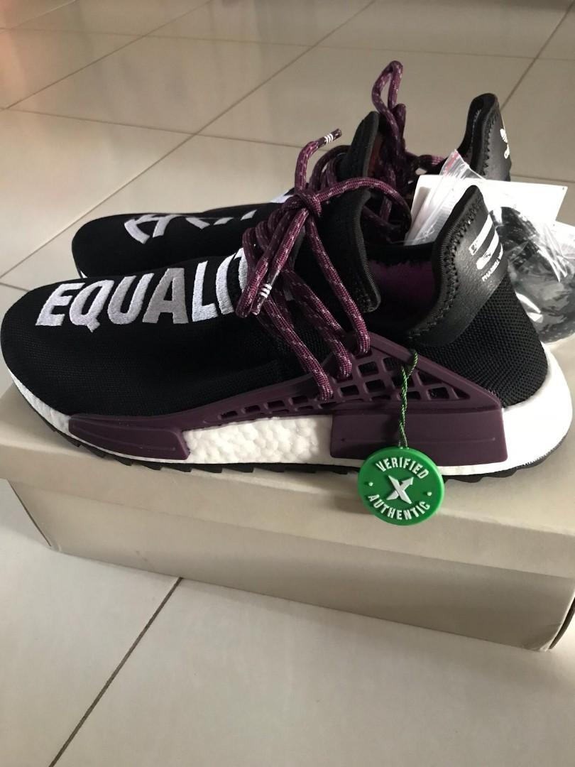 Adidas human race black purple deals