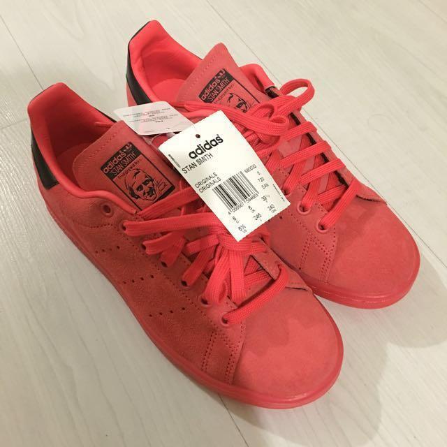 stan smith shoes red