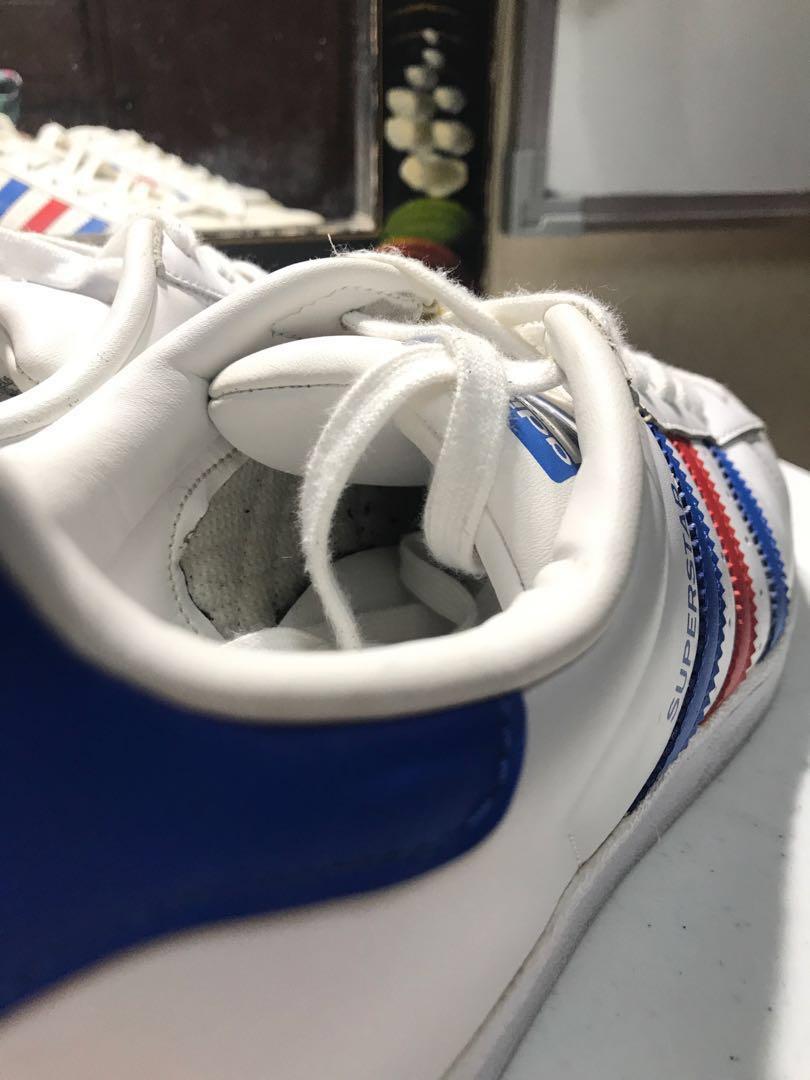 Superstar white blue online red
