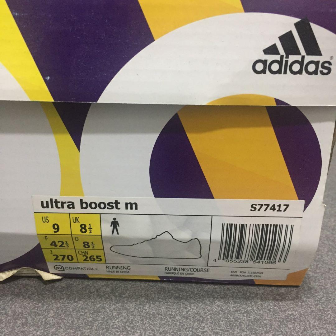 Adidas Ultra Boost 1.0 OG Original Classic Core Black UB