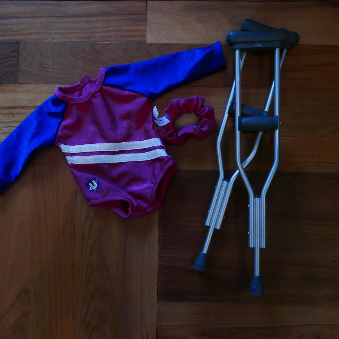 american girl crutches