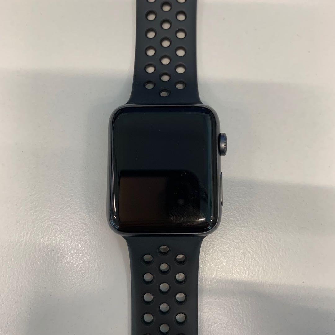 Apple Watch 42mm Series 3 Nike Black Used Electronics Others On Carousell
