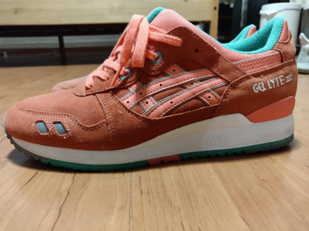 asics gel lyte iii salmon