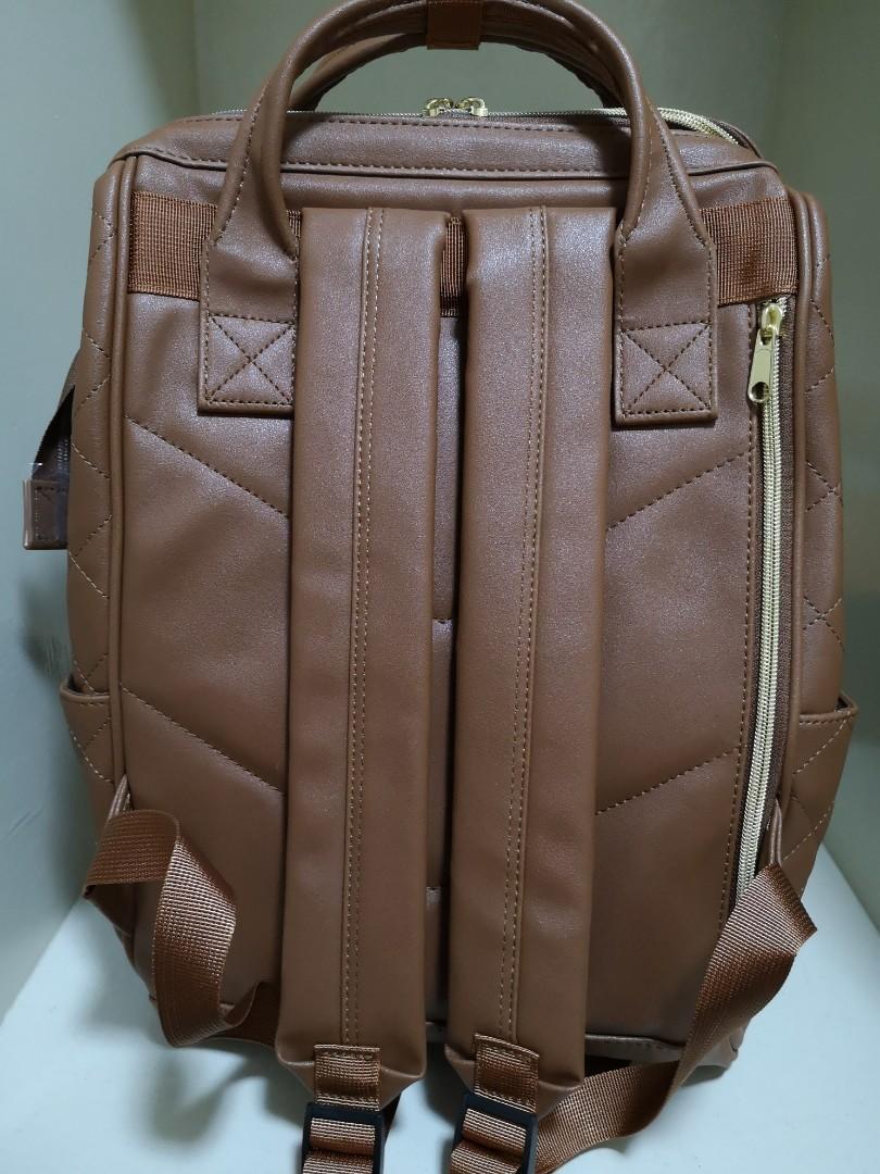 Authentic Anello Quilted Backpack, Women's Fashion, Bags & Wallets