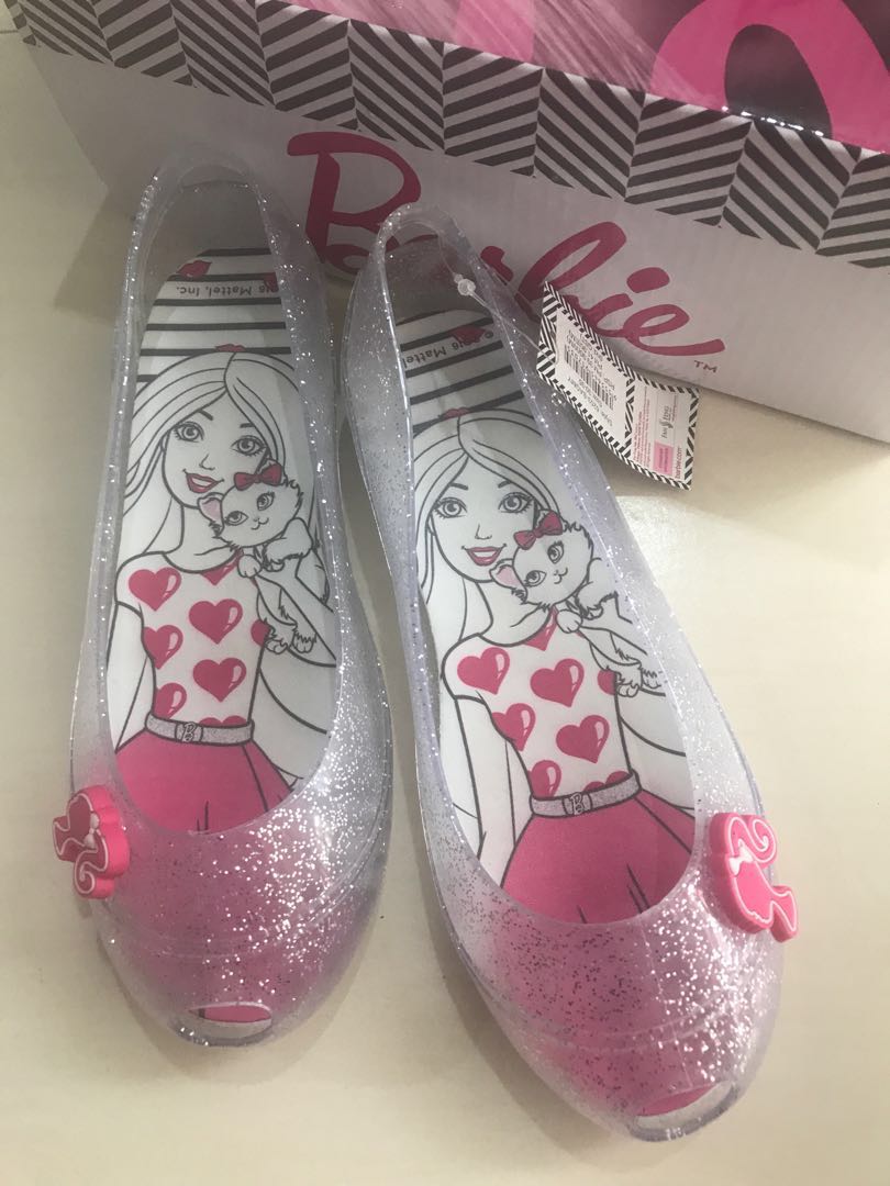 barbie jelly shoes