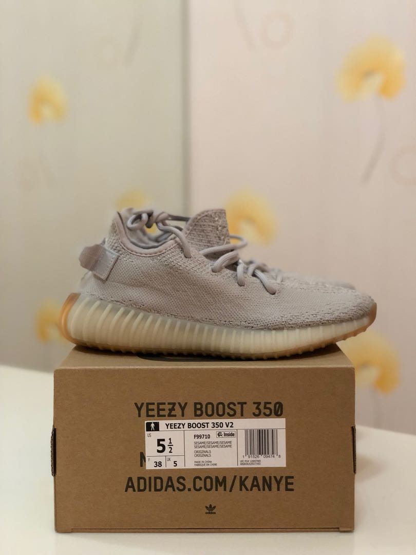 yeezy sesame size 5.5