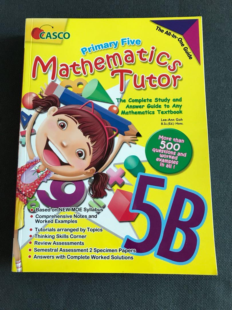 Casco Mathematics Tutor 5b Books Stationery Textbooks Primary