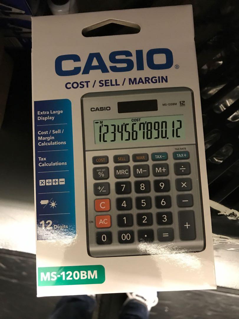 太陽能計算機 Casio Ms 1bm 電子產品 錄音器材 Carousell
