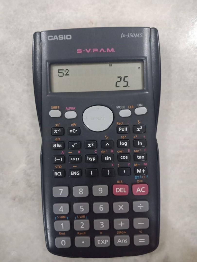 Casio 2025 calculator 350