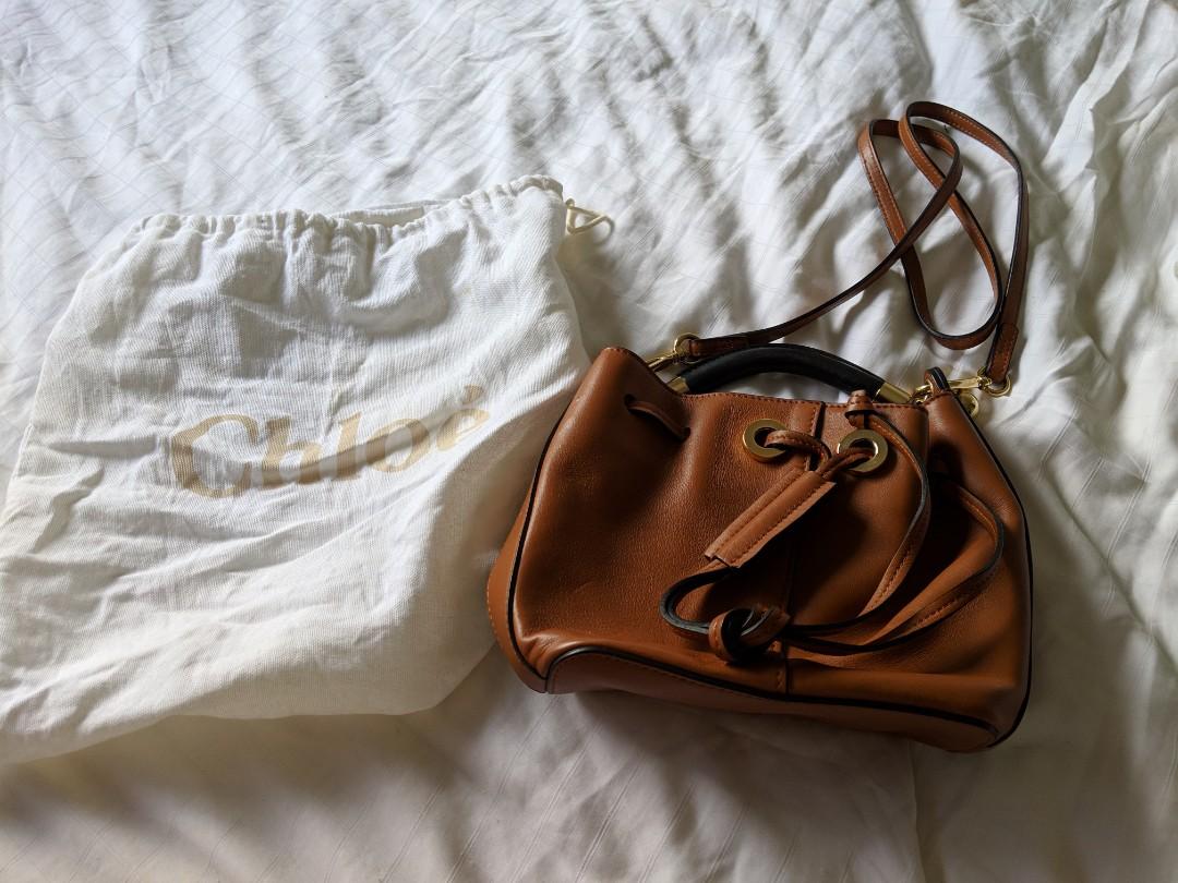 Chloe gala bucket bag top