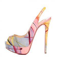 Christian louboutin cheap paint splatter shoes