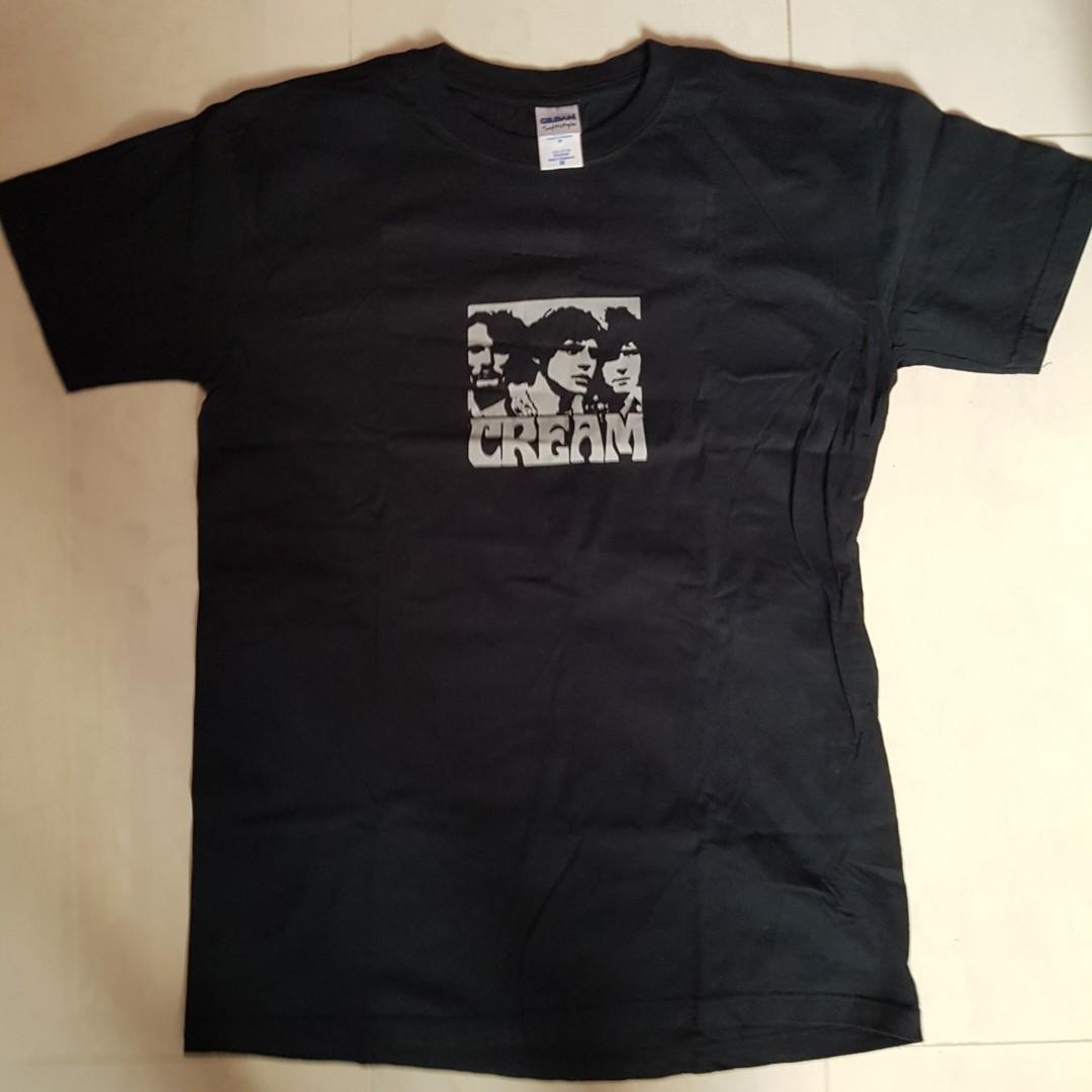 cream band t shirt