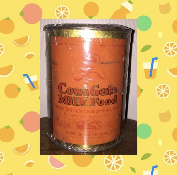 cow-gate-milk-food-tin-furniture-home-living-kitchenware-tableware-other-kitchenware