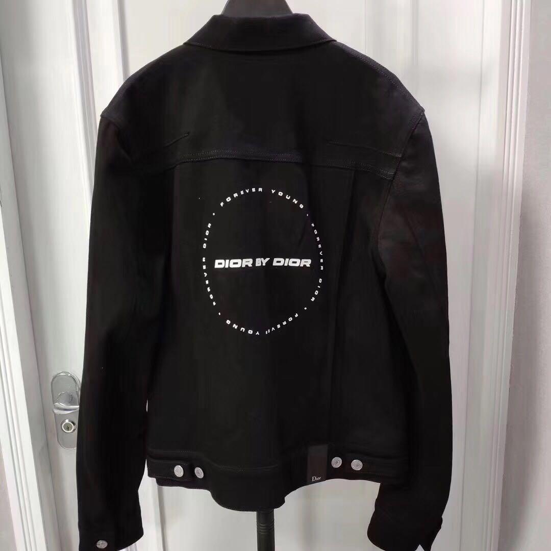 Dior Homme Dior By Dior Denim Jacket Mens Fashion Clothes - 