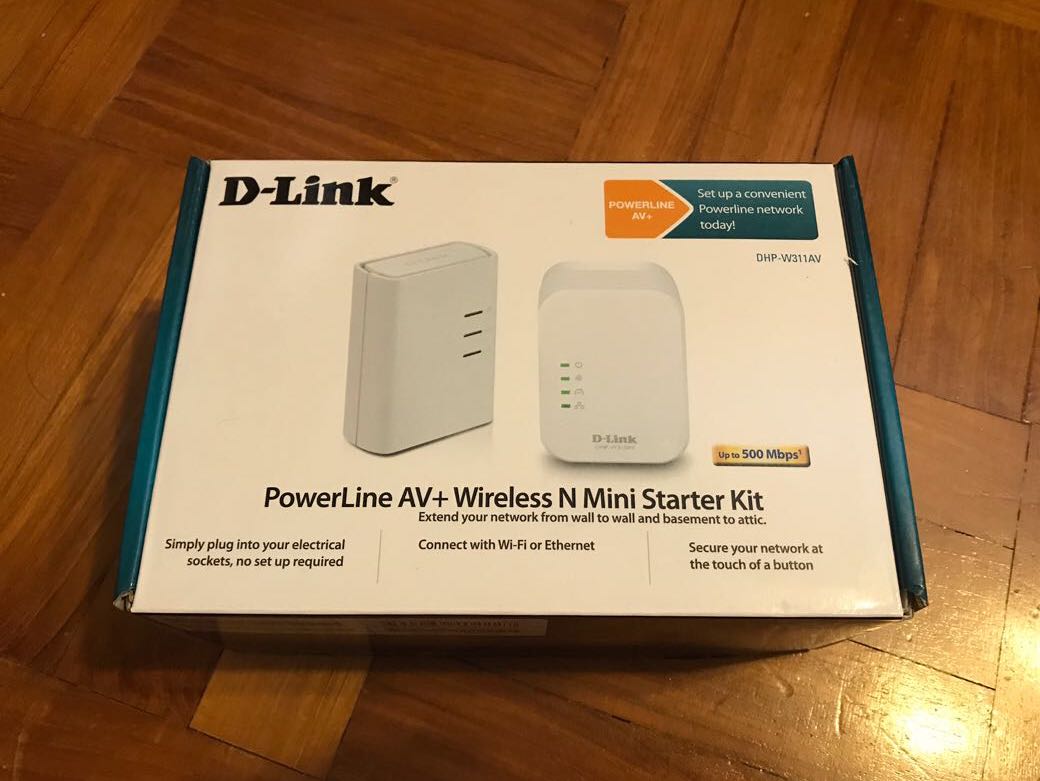 D-link PowerLine Adapter Starter Kit, Computers & Tech, Parts ...