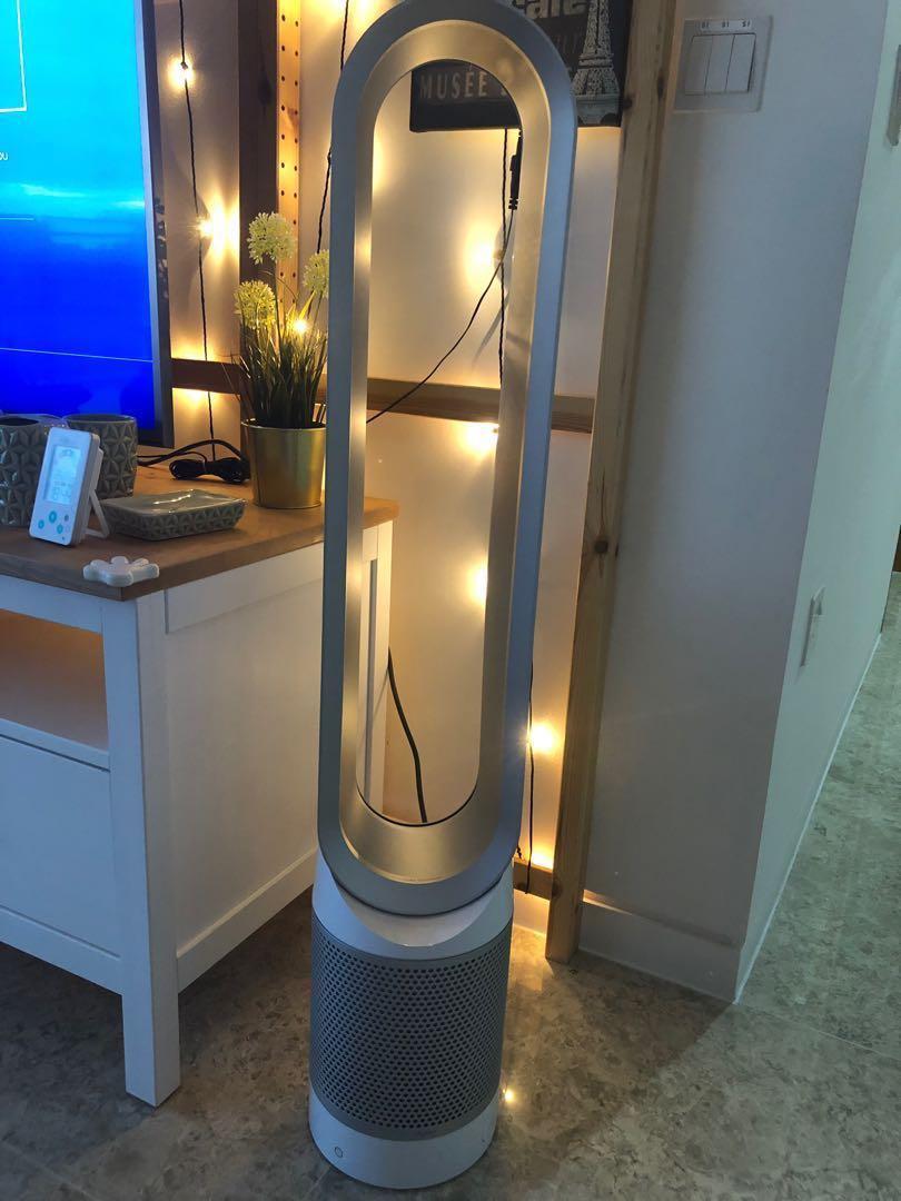Dyson tower fan TP03, Furniture & Home Living, Lighting & Fans, Fans on