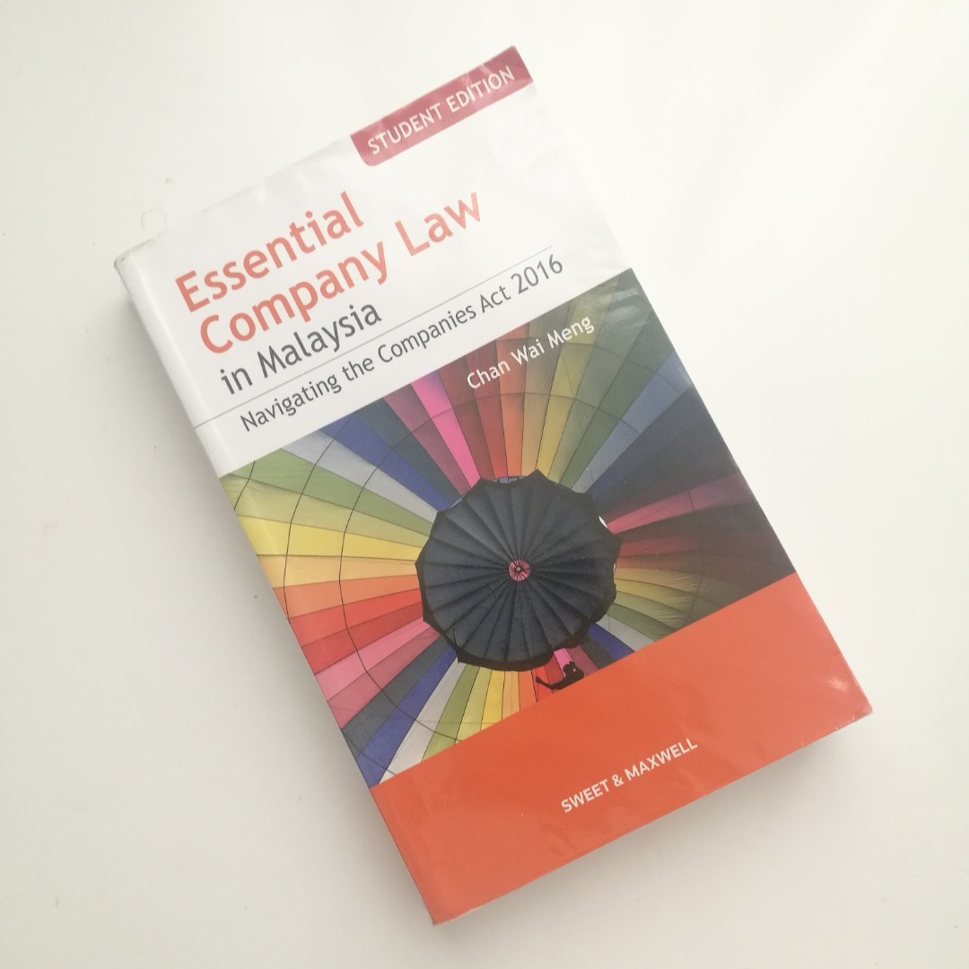 Essential Company Law Chan Wai Meng Textbooks On Carousell