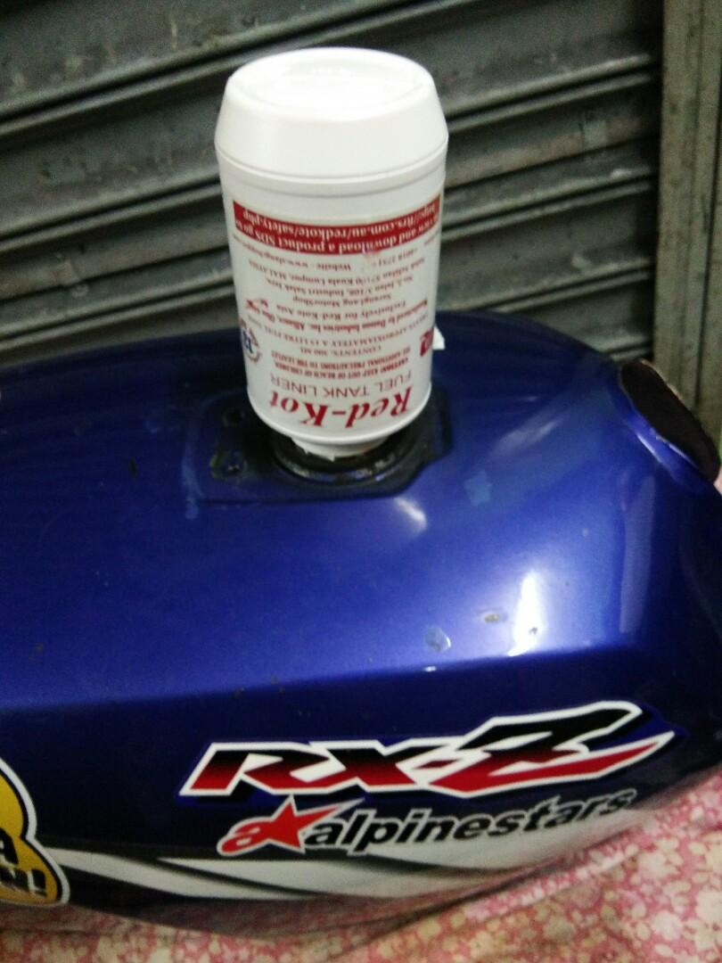 Fuel Tank Liner Salutan Dalam Tangki Petrol Motorbikes On Carousell