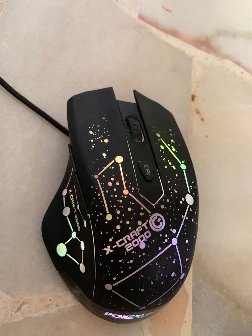 Gaming mouse Power logic twilight x craft 2000, Computers & Tech