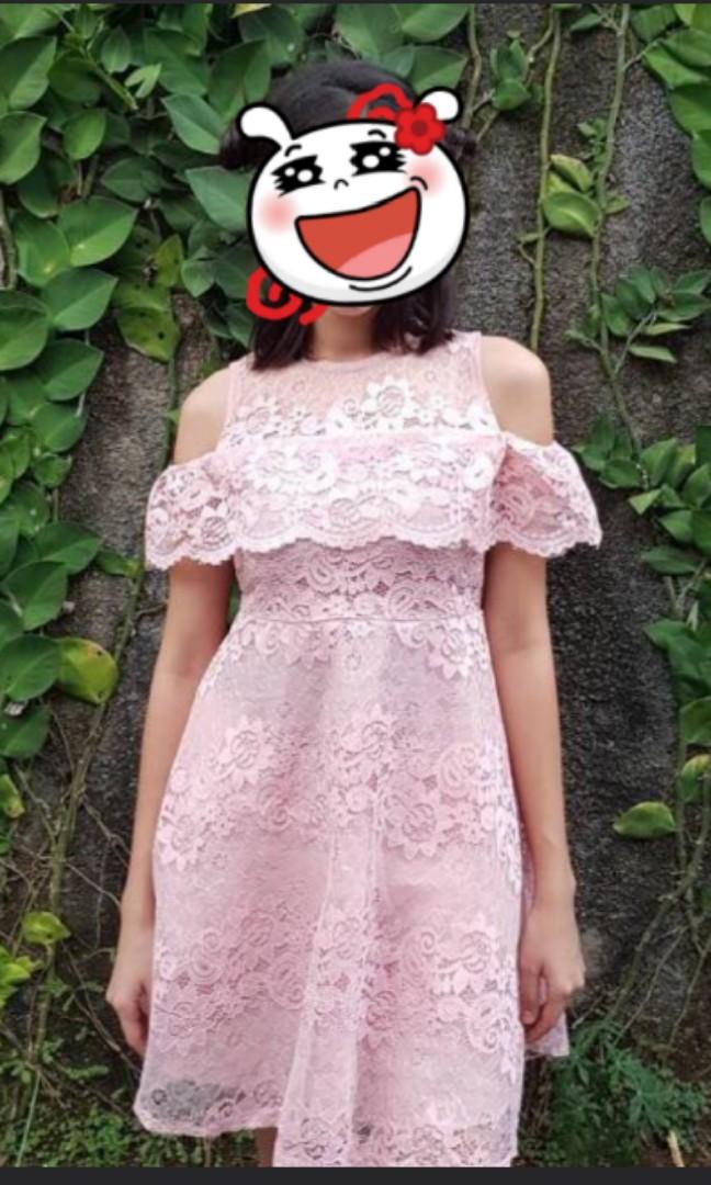 Sabrina brokat dress discount