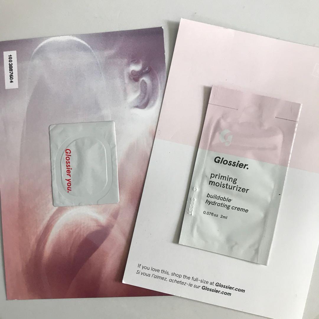 Glossier Priming Moisturizer and You perfume samplers (Category: Face Care) located in Paranaque City. Submitted by sora05 (Listing ID 209291654, Image 1). Description: .