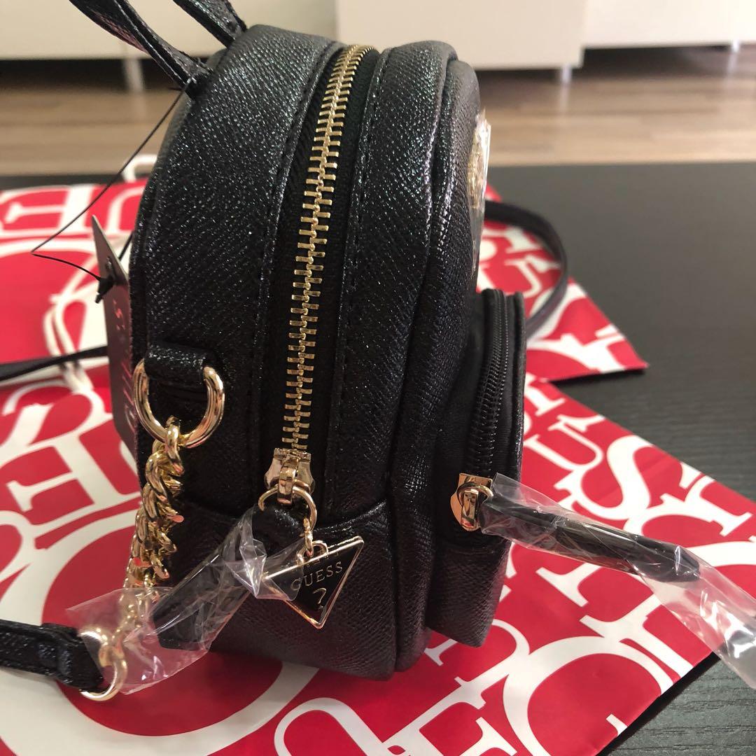 Guess Mini Backpack Crossbody Bag, Women's Fashion, Bags & Wallets, Crossbody Bags on Carousell