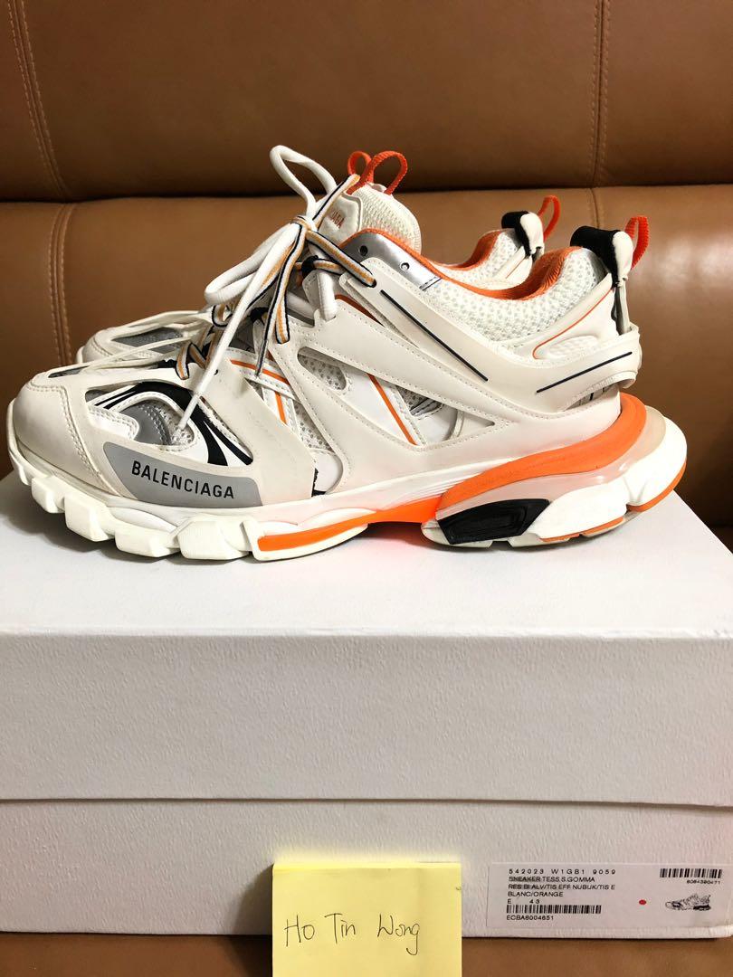 balenciaga track runner yellow