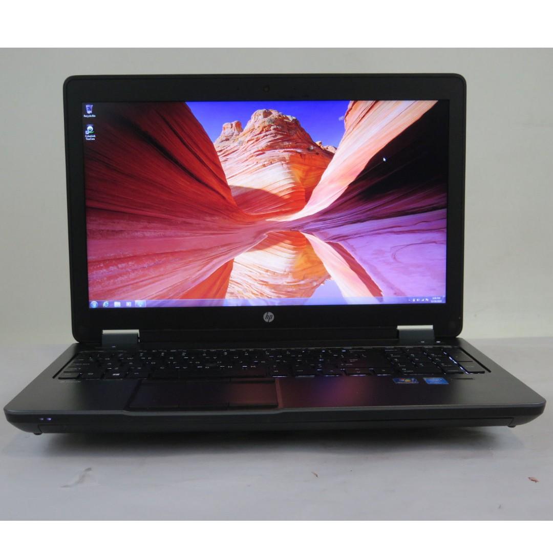 Gaming Laptop Hp Zbook 15 G2 With I7 4700mq Processor 240gb Ssd 24gb Ram Cheapest You Can Find For This Model Electronics Computers Laptops On Carousell