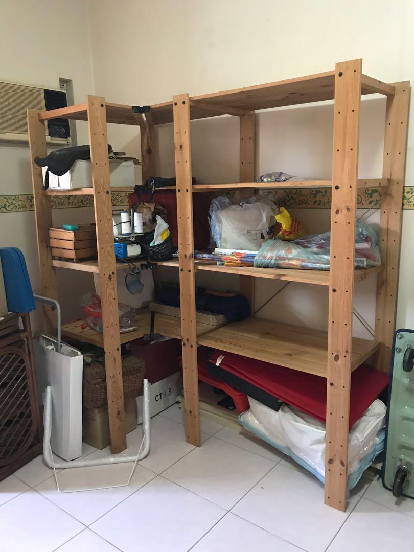 Ikea open shelving unit, Furniture & Home Living, Furniture, Shelves