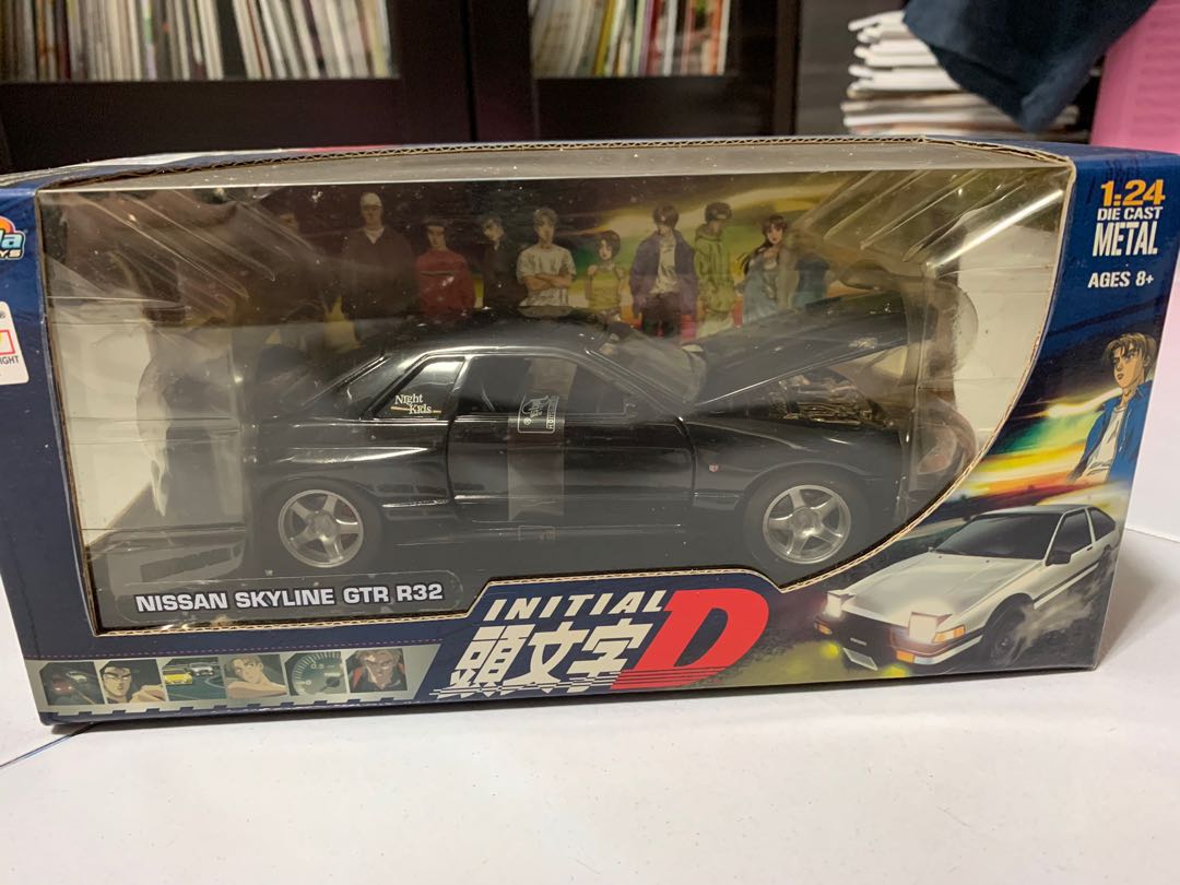 Jada Toys Initial D 1:24 Nissan Skyline GTR R32, Hobbies & Toys 