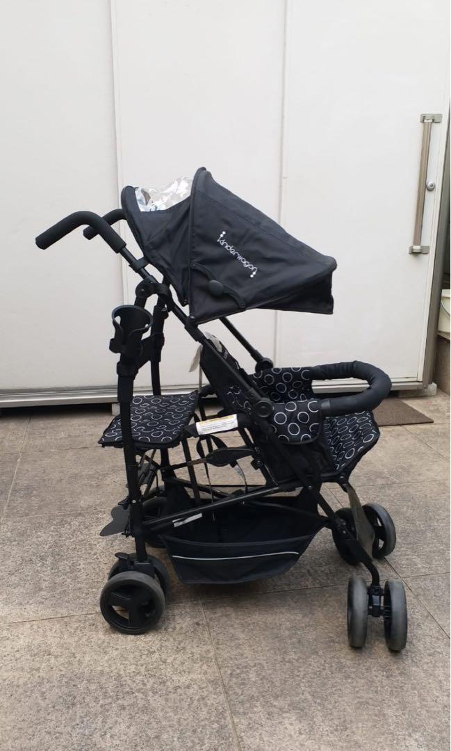 kinderwagon twin stroller