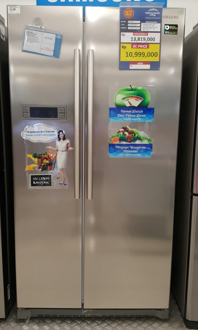 Kulkas Side By Side Samsung Kitchen Appliances Di Carousell