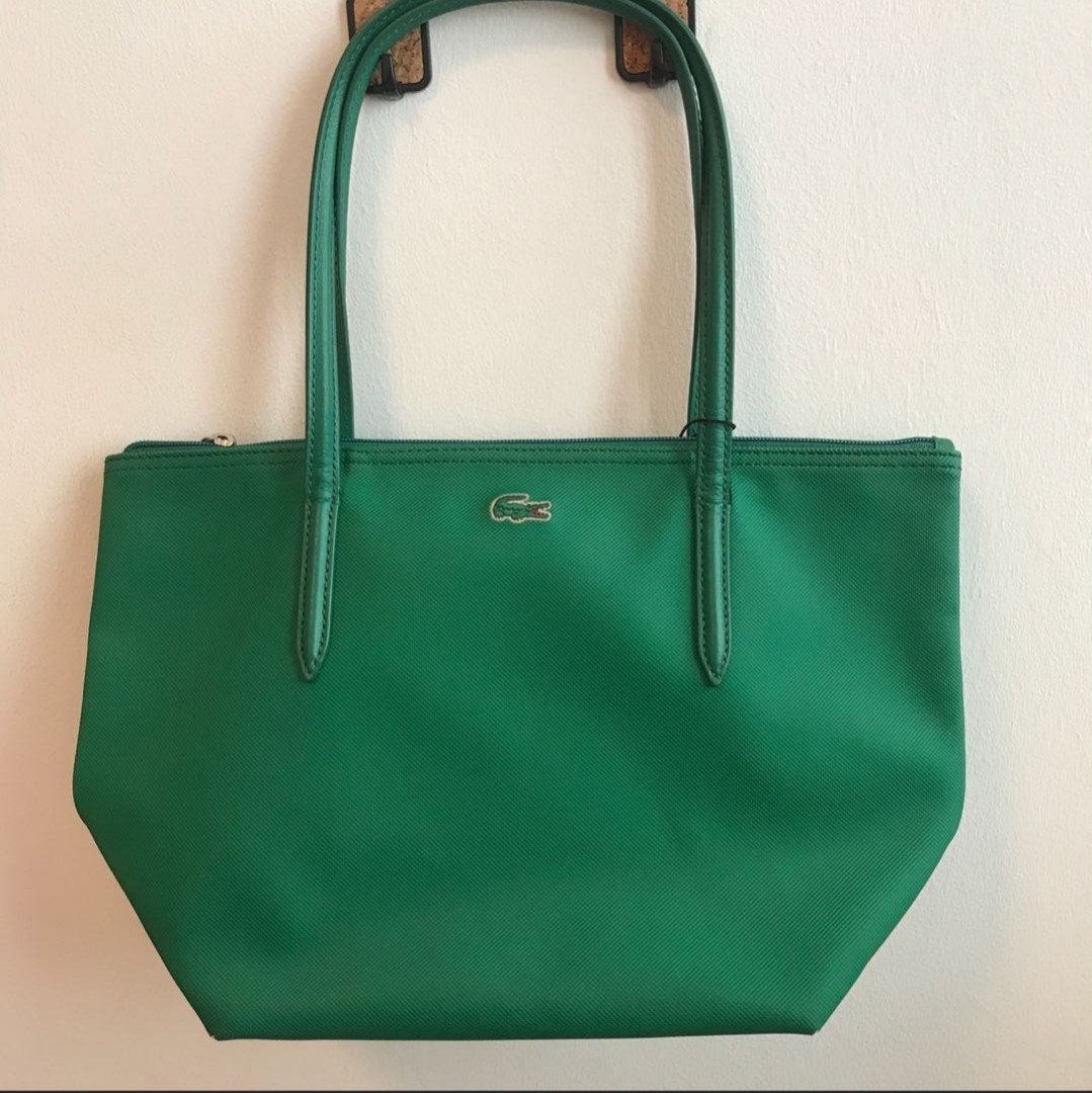 lacoste medium tote bag