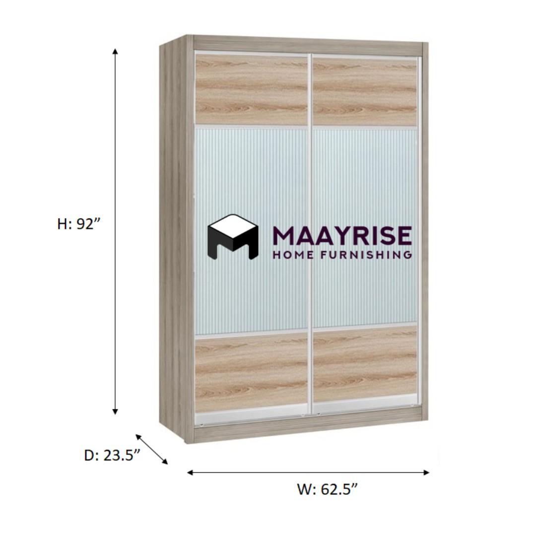 Maayrise Limited Time Offer 5ft Modular Wardrobe Furniture
