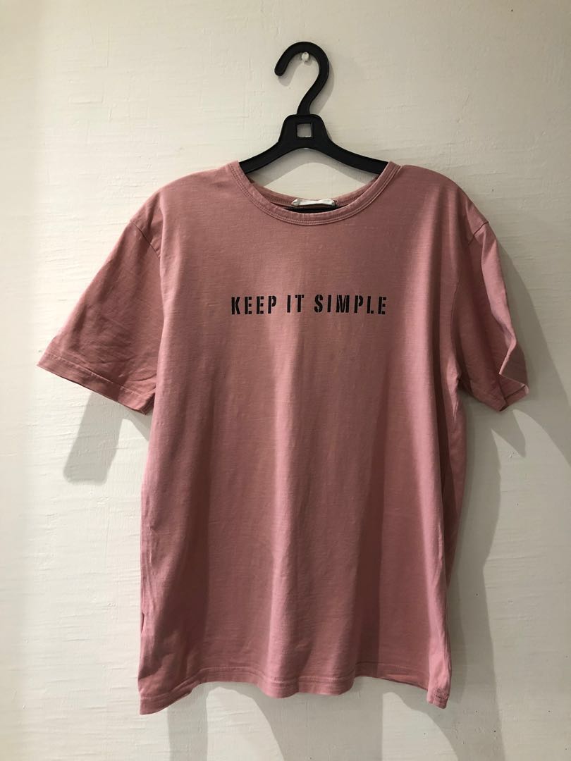 Mango Keep It Simple T Shirt Women S Fashion Clothes Tops On