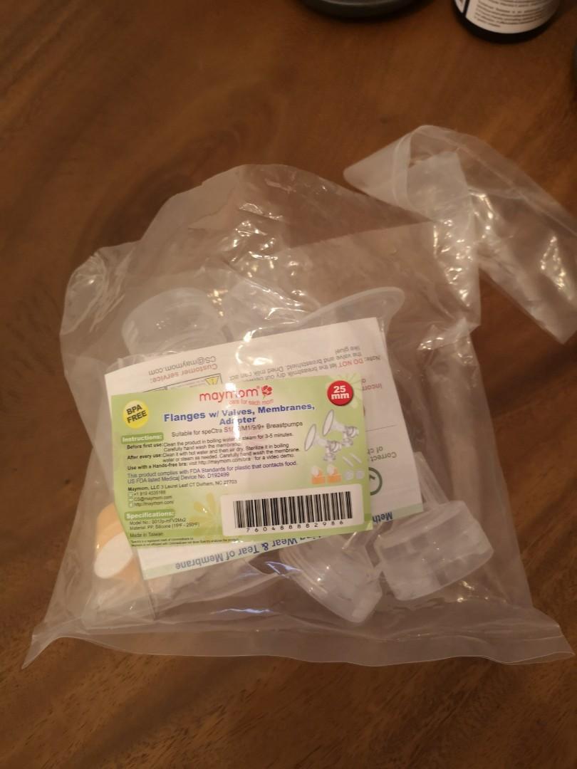 NEW Maymom FLANGES w// Valves /& Membranes For Spectra Pumps S1//S2//M1//9//9+