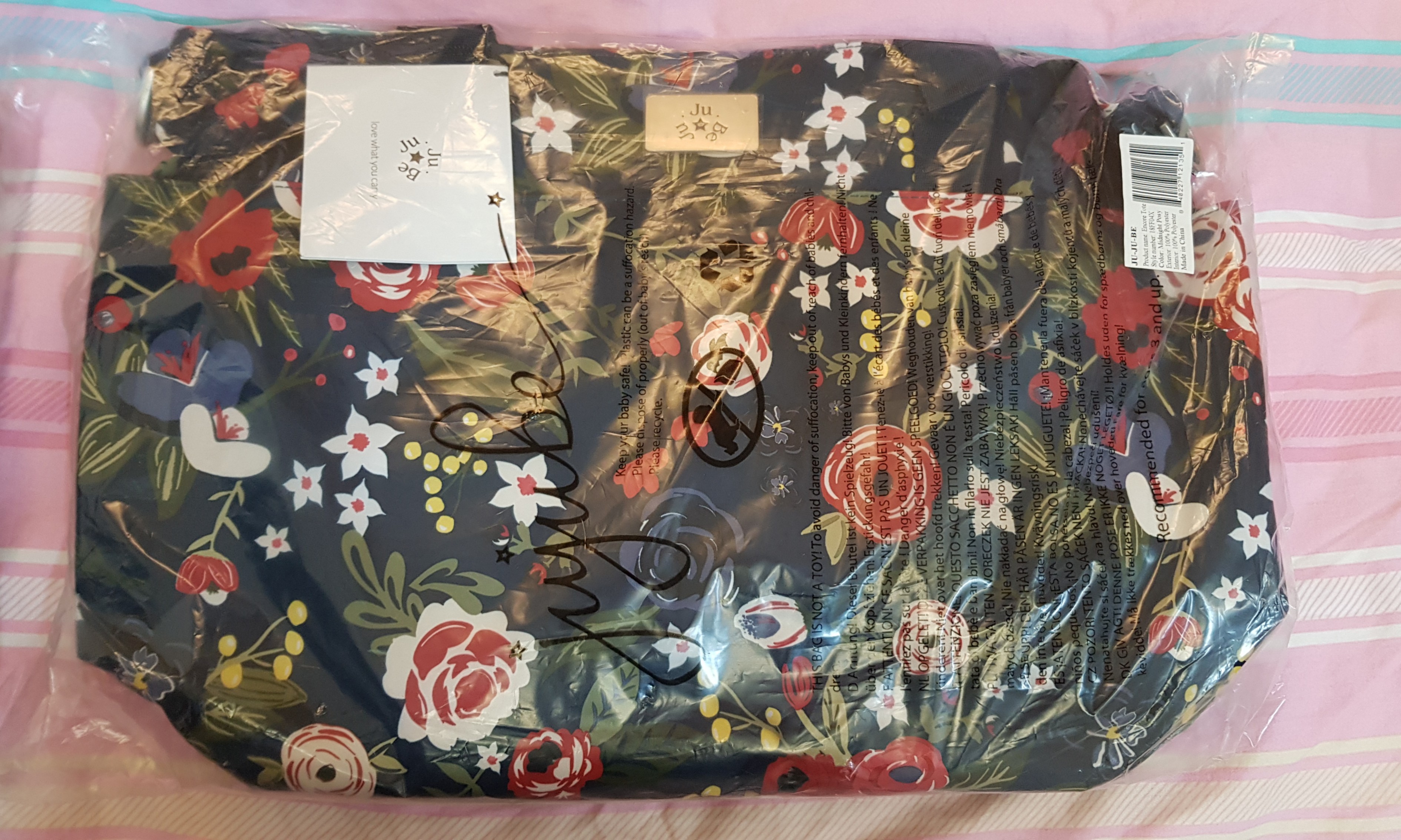 Encore tote midnight posy on sale